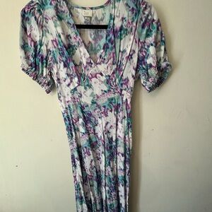 Floral Print Women's Dress